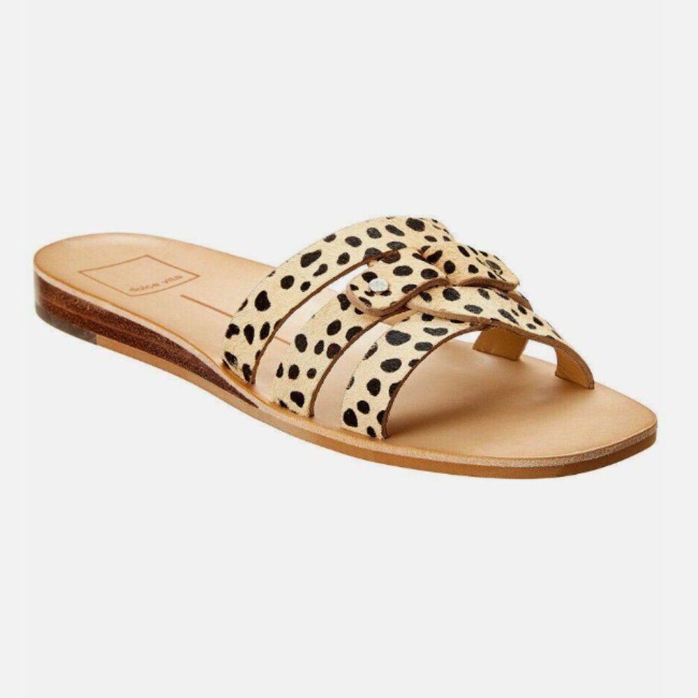 Dolce Vita Women's Cait Slide Sandal Cheetah Print Size 9.5 M